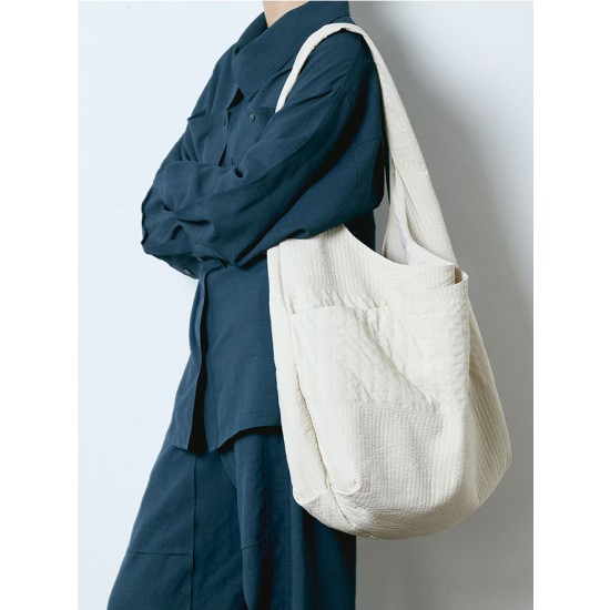 Round Tote Commuter Single Shoulder - Memoo.com